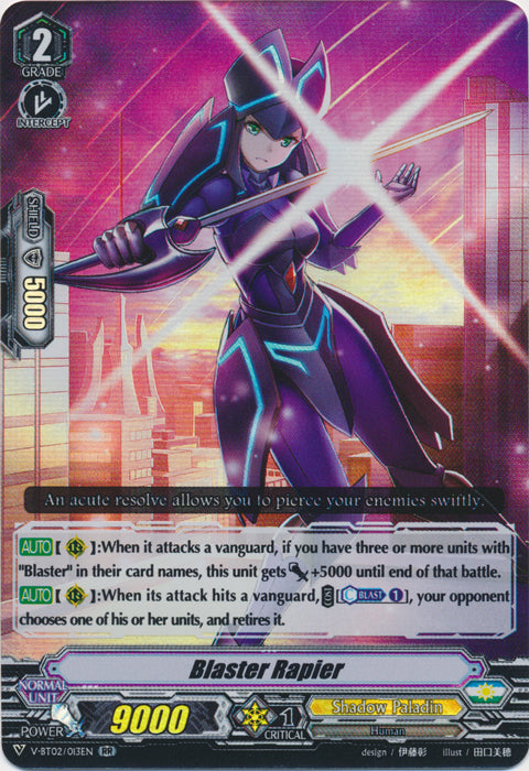 Blaster Rapier - V-BT02/013EN - RR