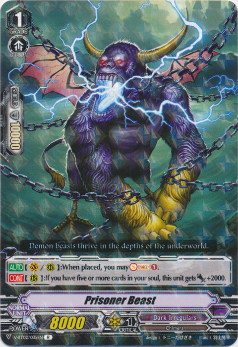 Prisoner Beast - V-BT02/035EN - R