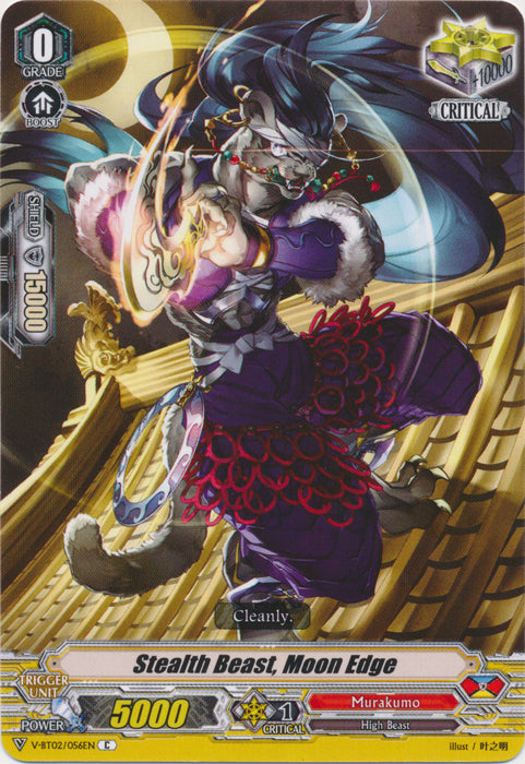 Stealth Beast, Moon Edge - V-BT02/056EN - C