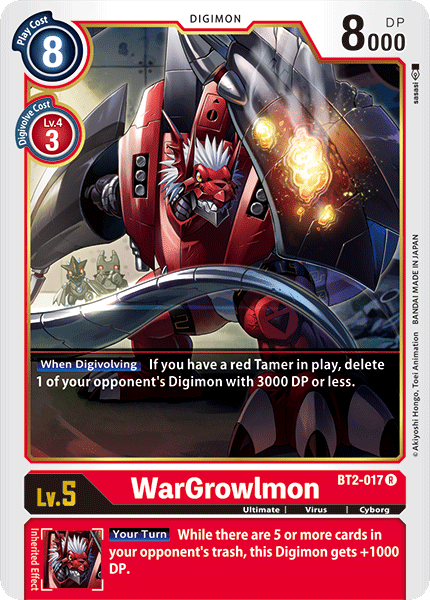 WarGrowlmon [BT2-017] [Release Special Booster Ver.1.0]