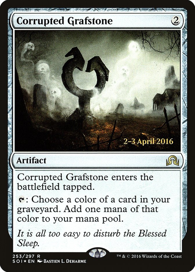 Corrupted Grafstone [Shadows over Innistrad Prerelease Promos]