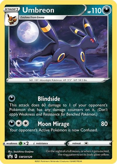 Umbreon (SWSH129) [Sword & Shield: Black Star Promos]