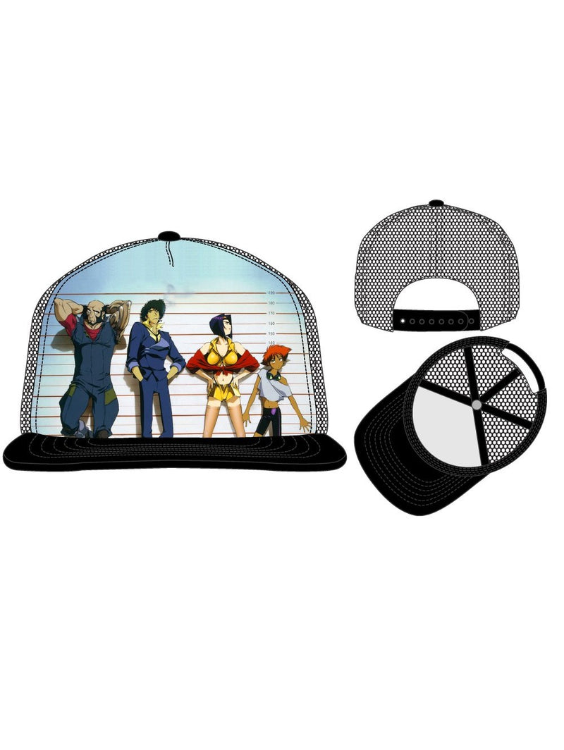 Cowboy Bebop - Line up 5 Panel Foam Trucker Hat