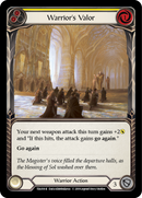 Warrior's Valor (Yellow) [TEA018-R] Normal