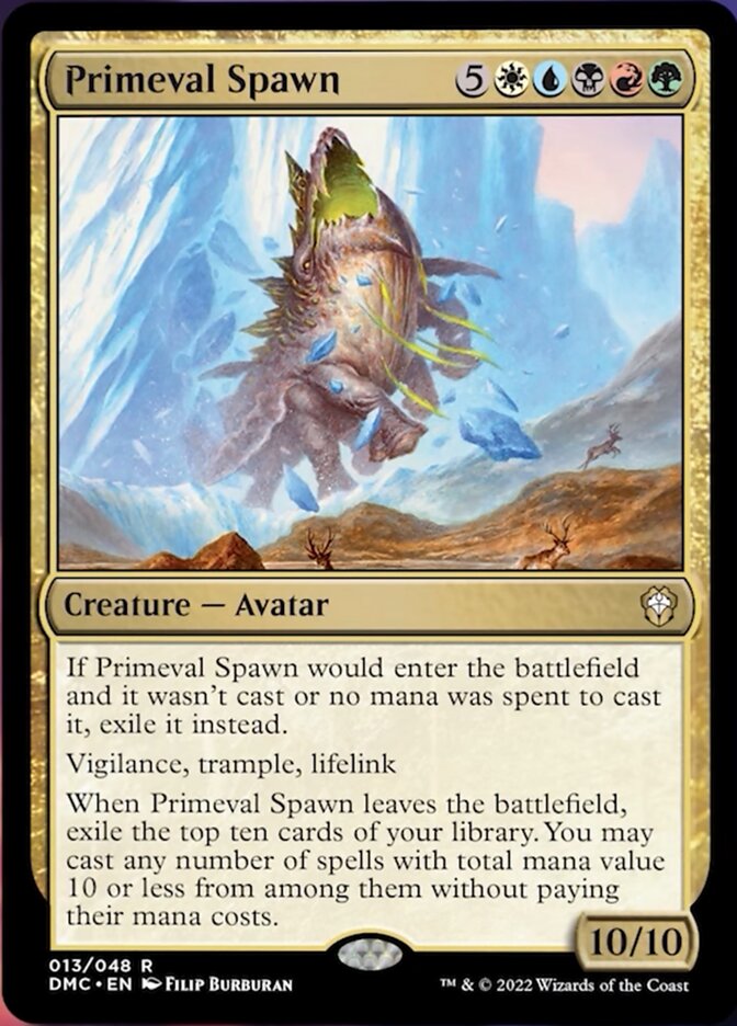Primeval Spawn [Dominaria United Commander]