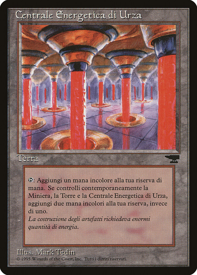 Urza's Power Plant (Rock in Pot) (Italian) - "Centrale Energetica di Urza" [Rinascimento]