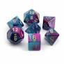 Mini-hedral 7-Die Set Gemini Purple-Teal/gold - CHX 20649