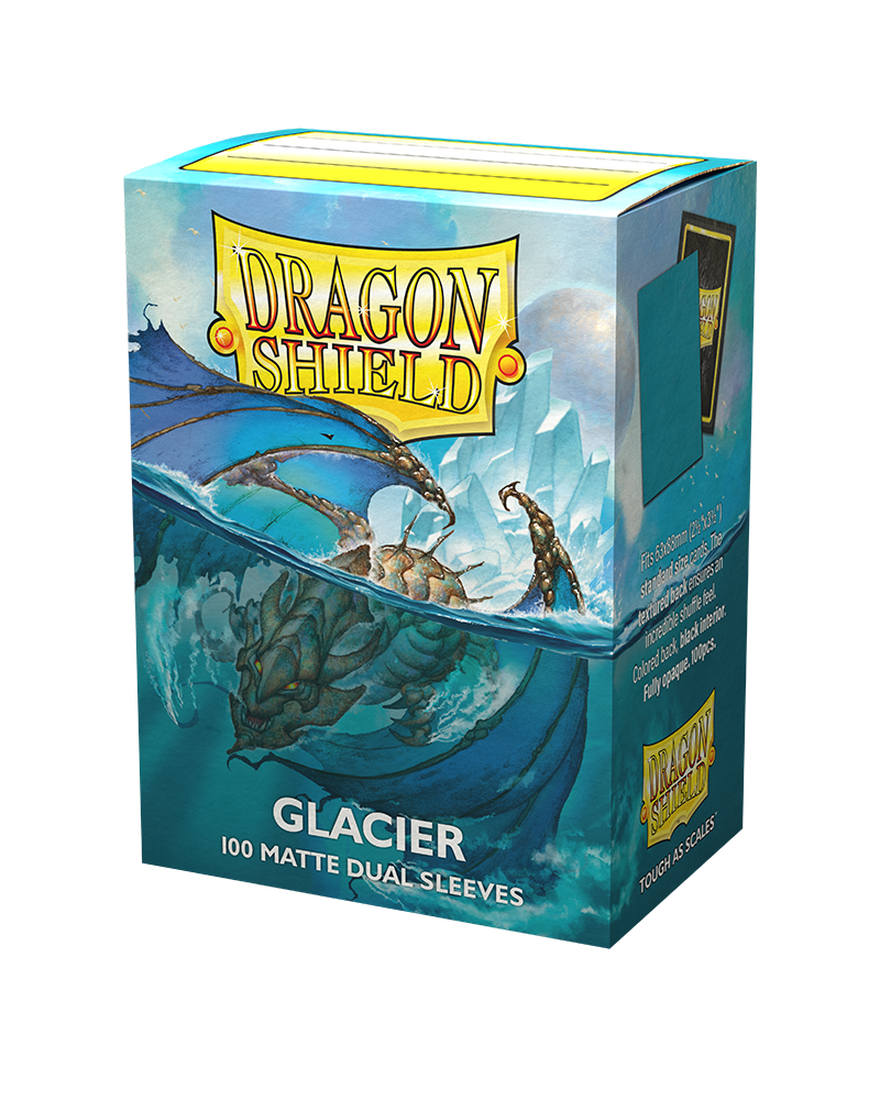 Dragon Shield Box of 100 in Matte Dual Glacier