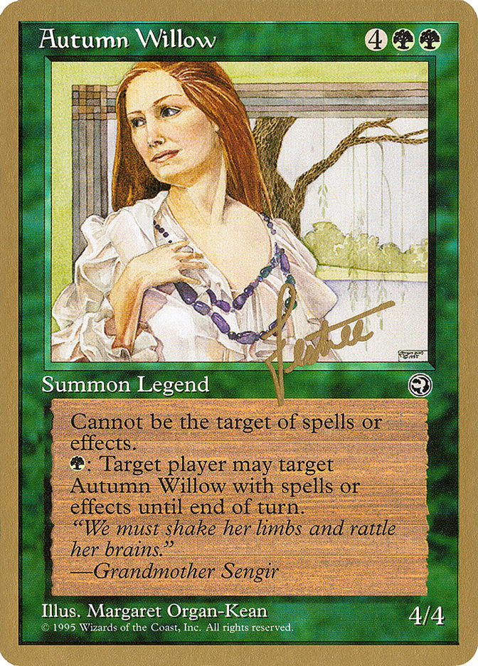 Autumn Willow (Bertrand Lestree) [Pro Tour Collector Set]