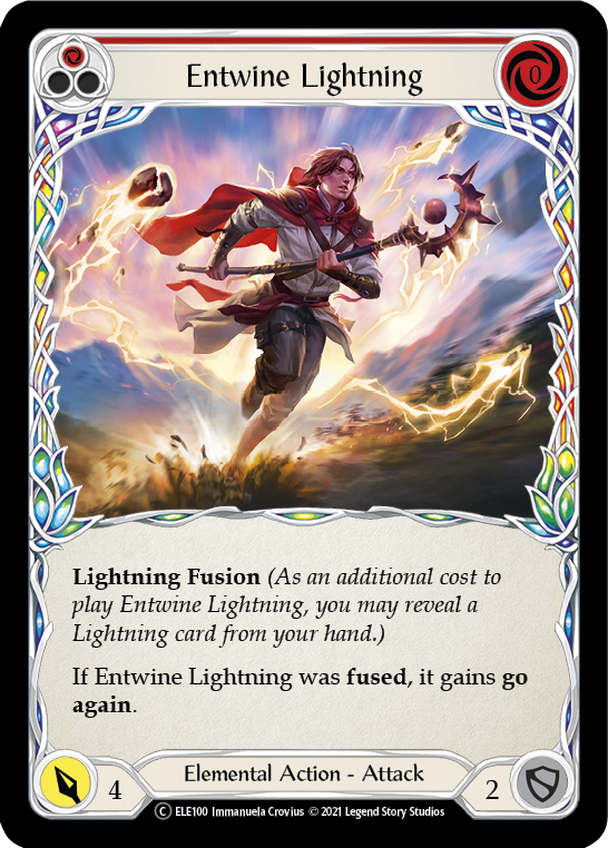 Entwine Lightning (Red) [U-ELE100] Unlimited Normal