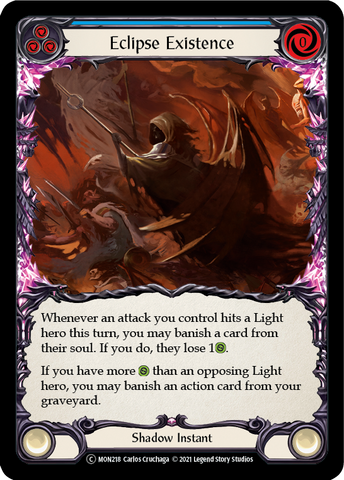 Eclipse Existence (Rainbow Foil) [U-MON218-RF] Unlimited Rainbow Foil