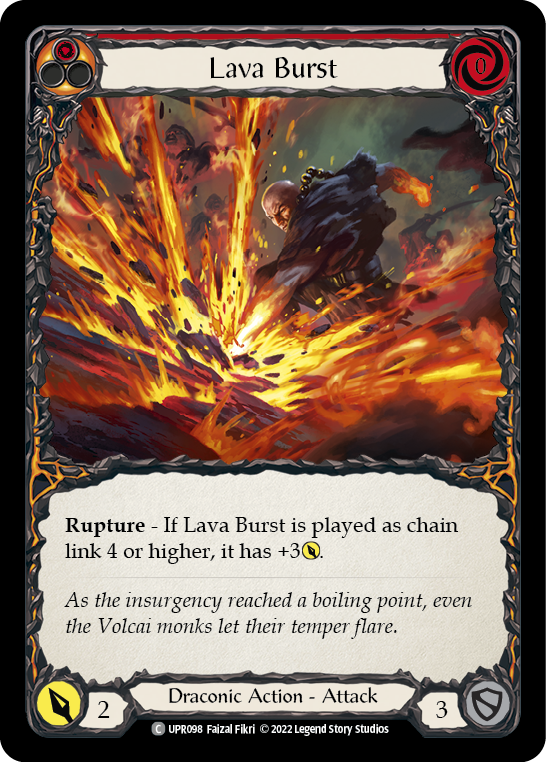 Lava Burst [UPR098] (Uprising)