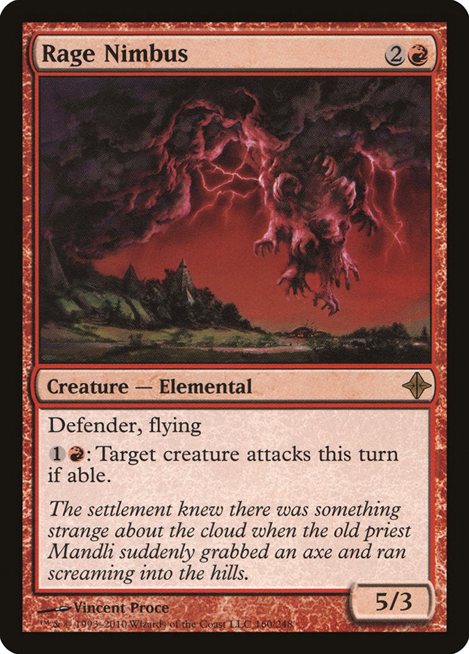 Rage Nimbus [Rise of the Eldrazi] (Spanish)