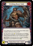 Writhing Beast Hulk (Yellow) (Rainbow Foil) [MON130-RF] 1st Edition Rainbow Foil