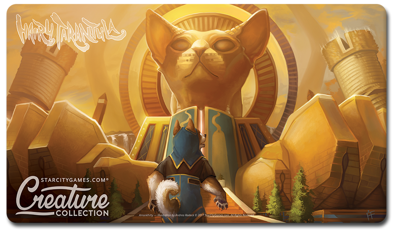 StarCityGames.com/Hairy Tarantula Playmat - Prerelease Exclusive Creature Collection - Amonkhitty