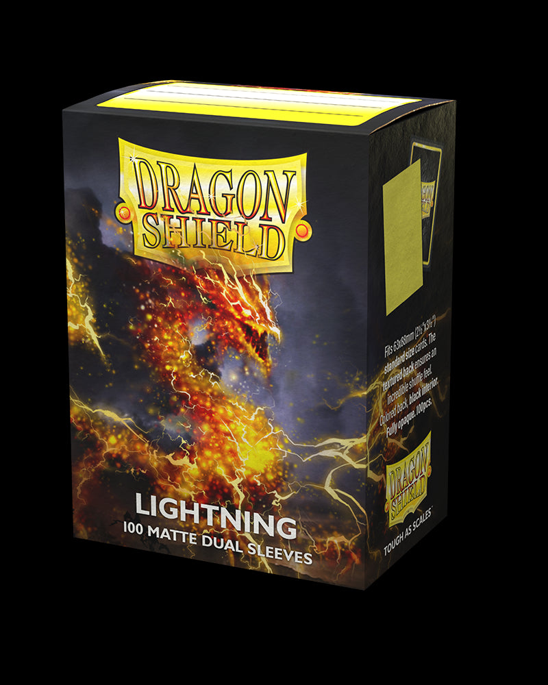 Dragon Shield Box of 100 in Matte Dual Lightning