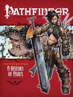 Pathfinder #10 Curse of the Crimson Throne Chapter 4: "A History of Ashes"
