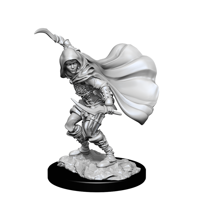 Pathfinder Battles Deep Cuts: Female Human Rogue