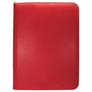 9-Pocket Zippered PRO-Binder Red