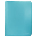 9-Pocket Zippered PRO-Binder Vivid Light Blue