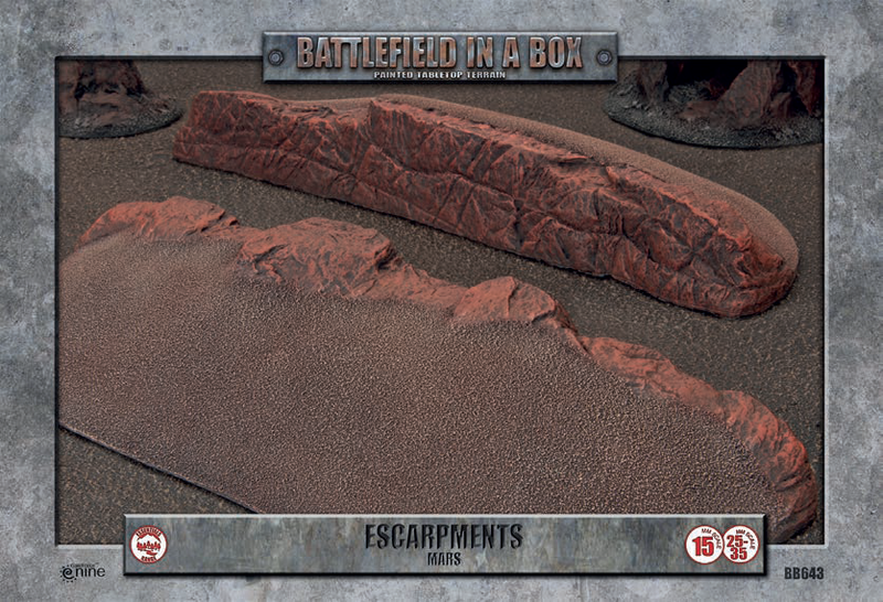 Battlefield in a Box: Escarpments -Mars