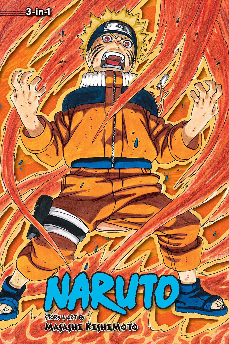 Naruto 3-in-1 Vol 25, 26 and 27