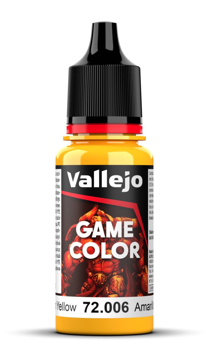 Vallejo: Game Color - Sun Yellow - VAL72006 - 18ml